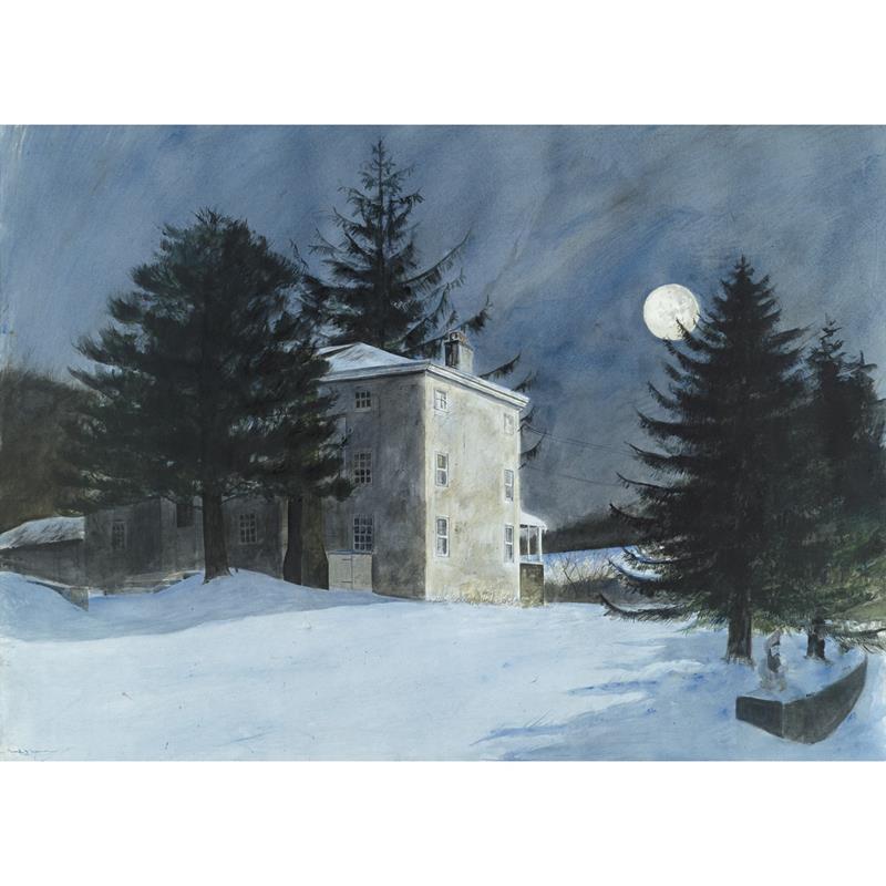 Below Zero Signed Limited Edition Repro Large | Karl Kuerner,11-99-02095-8