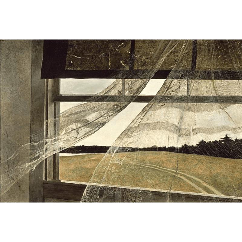 Wind From the Sea Reproduction — Andrew Wyeth