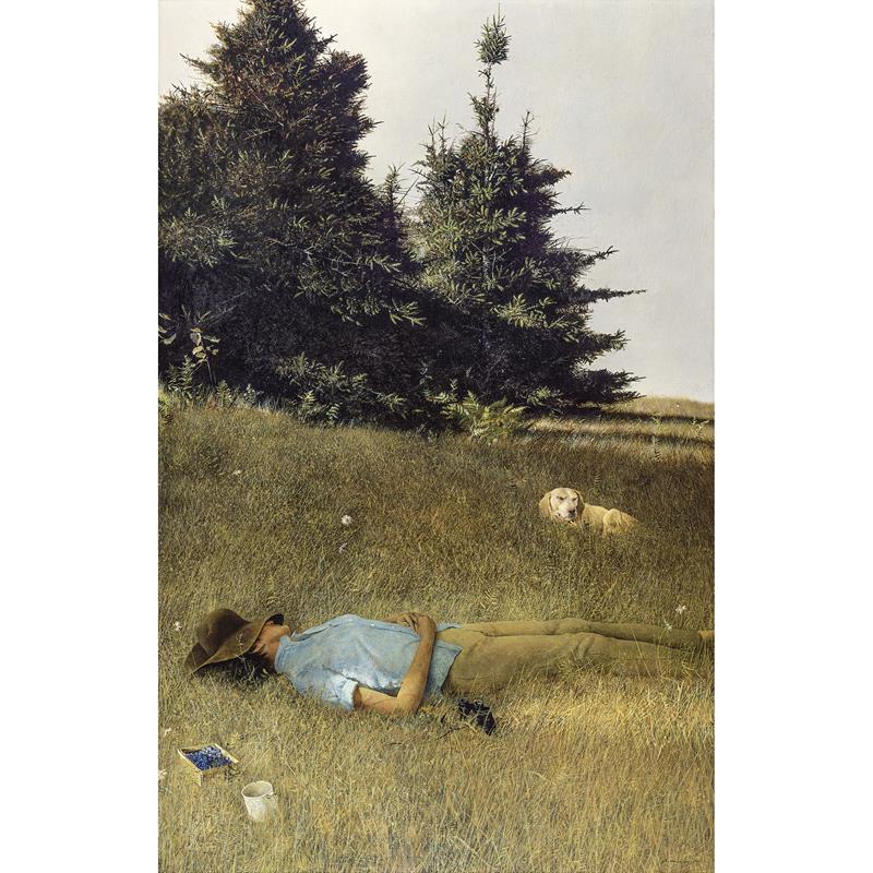Distant Thunder Reproduction — Andrew Wyeth