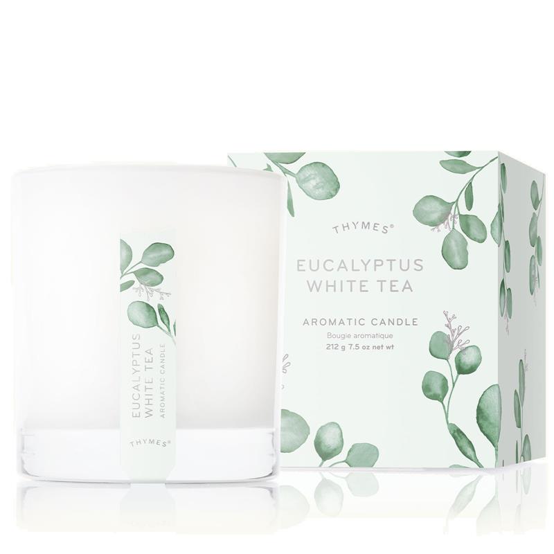 Eucalyptus White Tea Aromatic Candle,0430533000