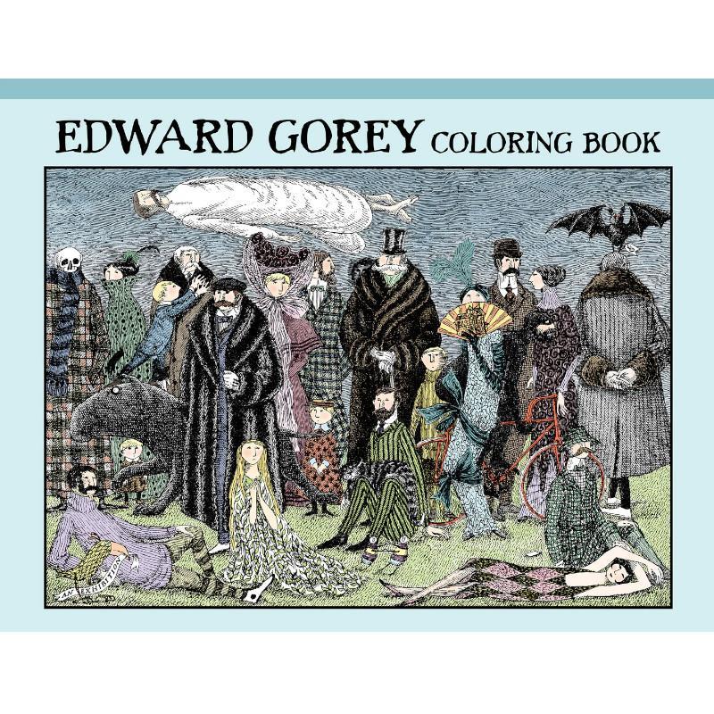 Edward Gorey Coloring Book,CBK016