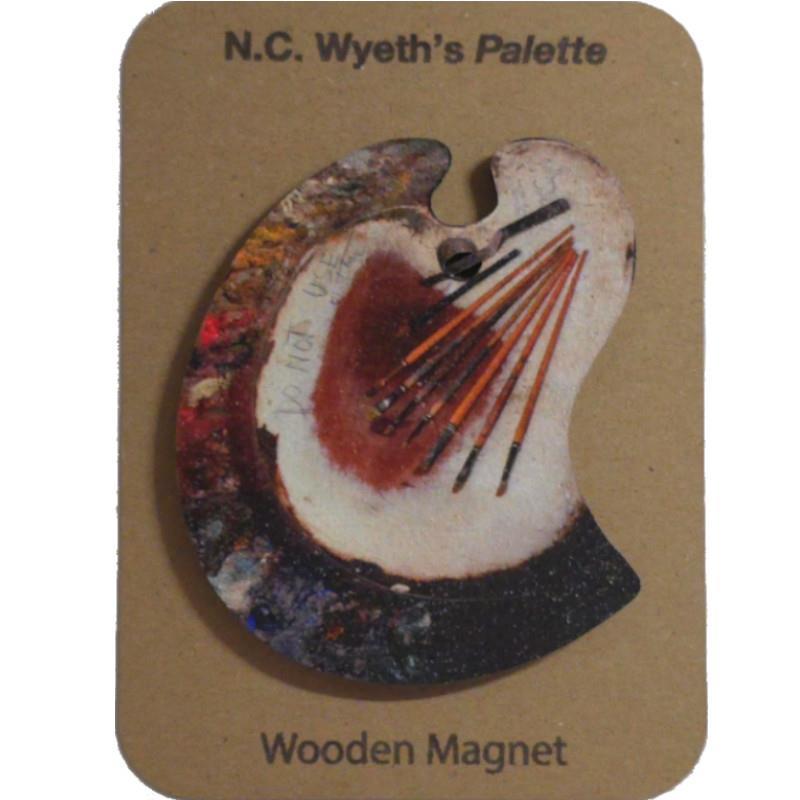 N.C. Wyeth Palette Magnet